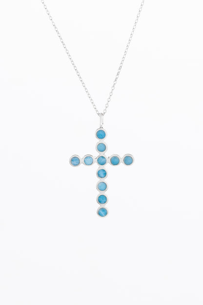 Cross Of Blues Grand - Larimar