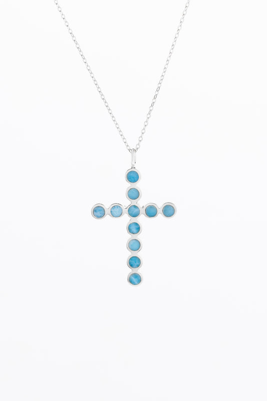 Cross Of Blues Grand - Larimar