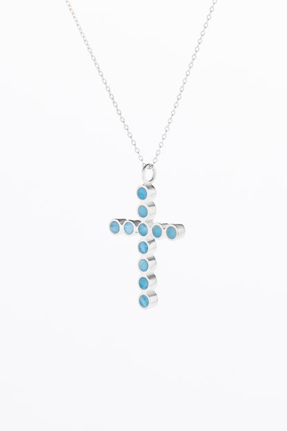Cross Of Blues Grand - Larimar