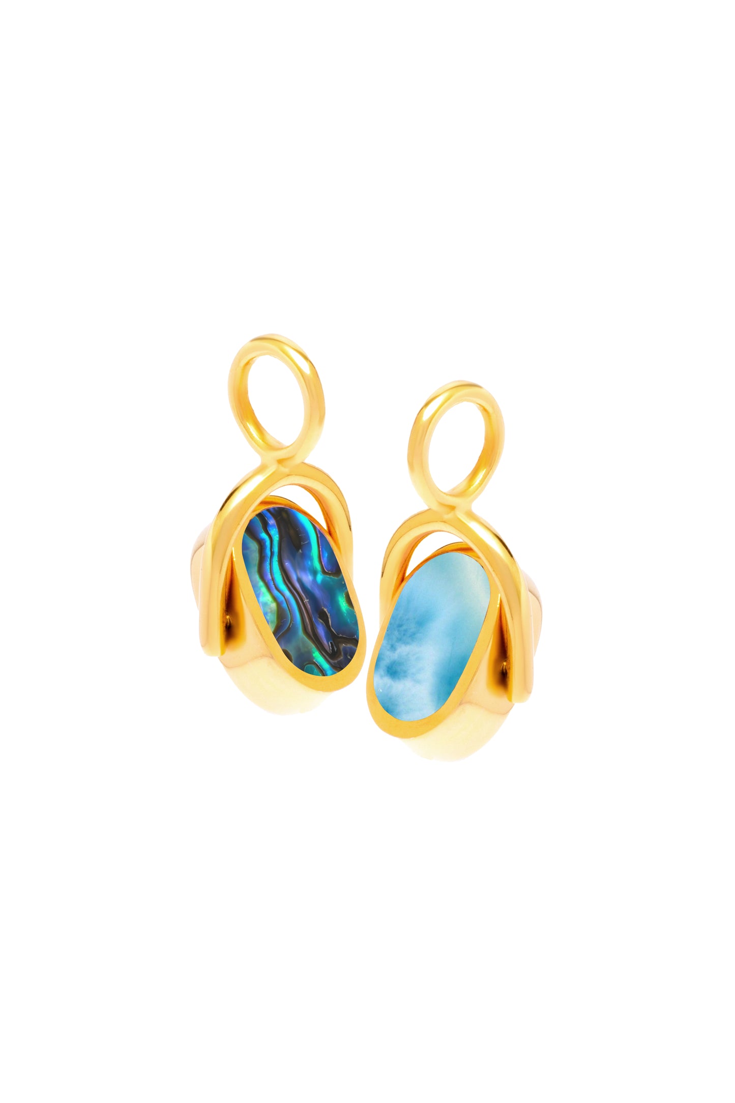 Abalone Crescent Pendant