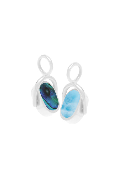 Abalone Crescent Pendant
