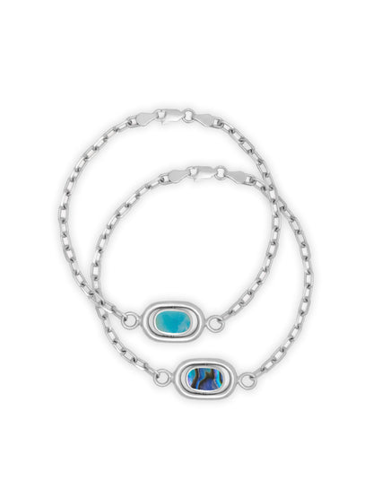 Abalone Halo Bracelet