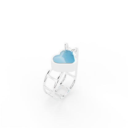 POOL HEART Ring
