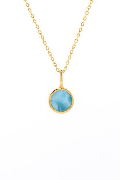 Pill Pendant Boss - Larimar
