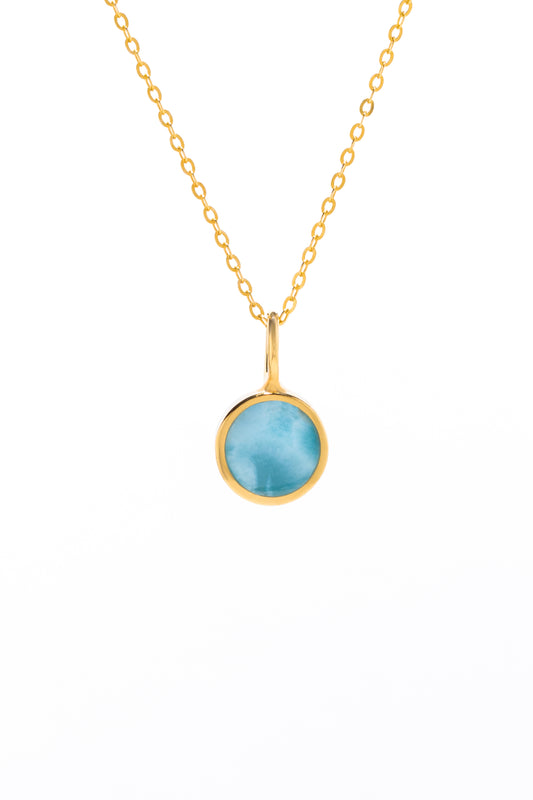 Pill Pendant Boss - Larimar