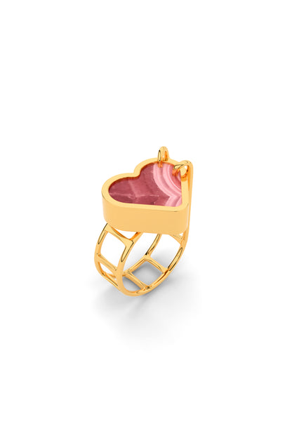POOL HEART Ring