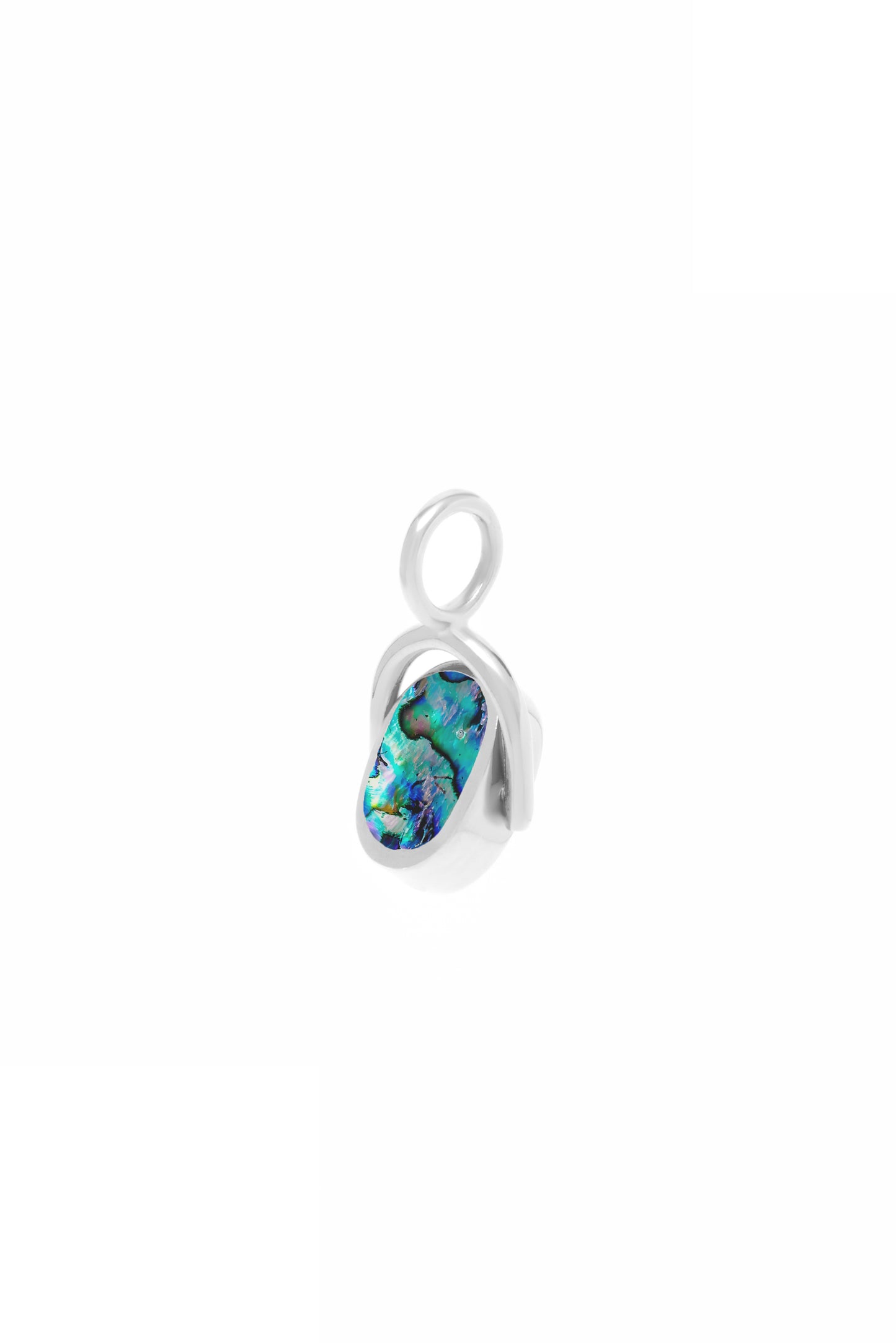 Abalone Crescent Pendant