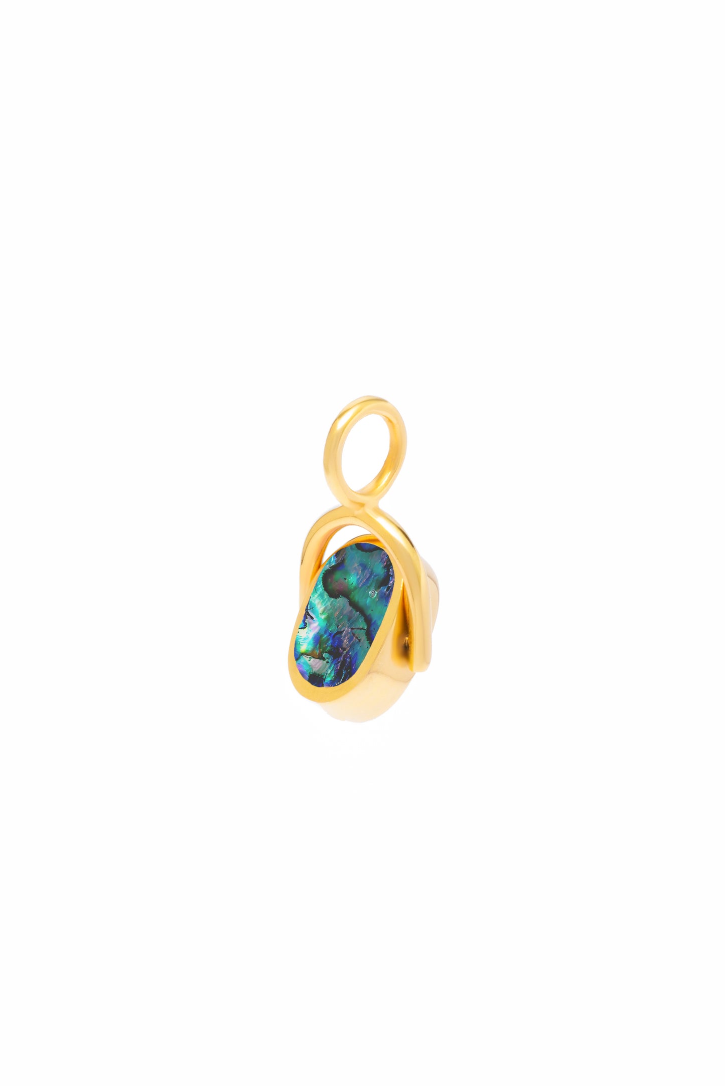 Abalone Crescent Pendant