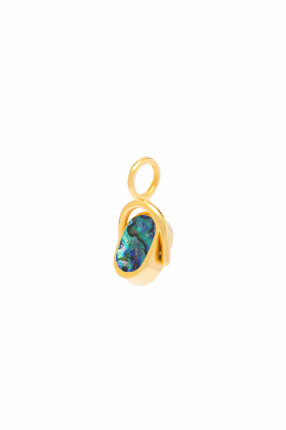 Abalone Crescent Pendant