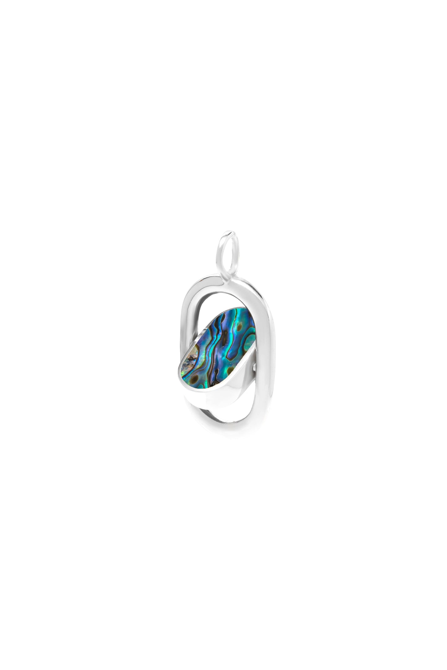 Abalone Halo Pendant